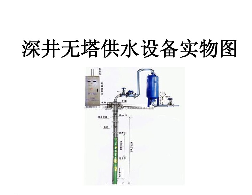 扎鲁特旗井泵无塔式供水设备